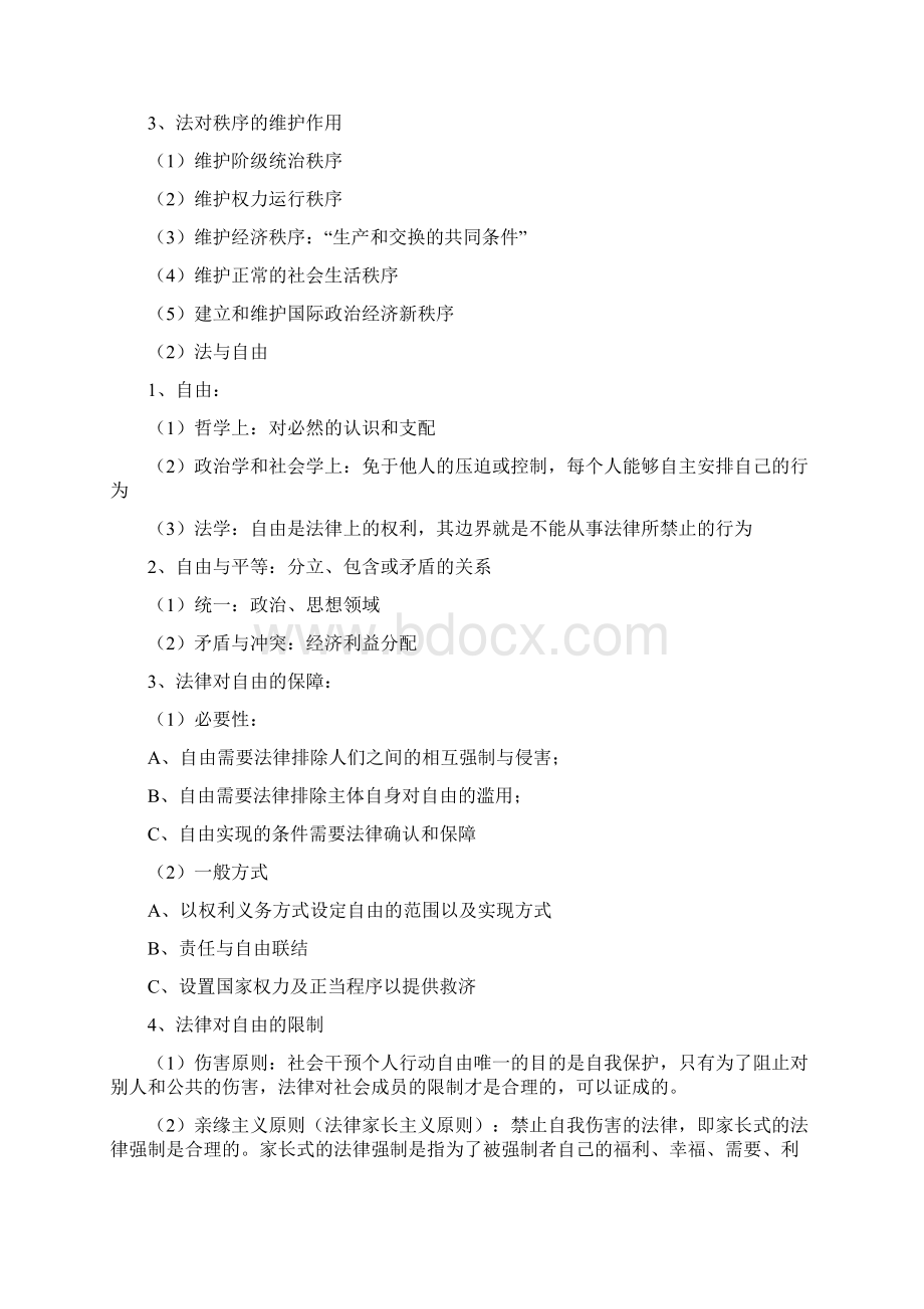 法理学要点整理文档格式.docx_第3页