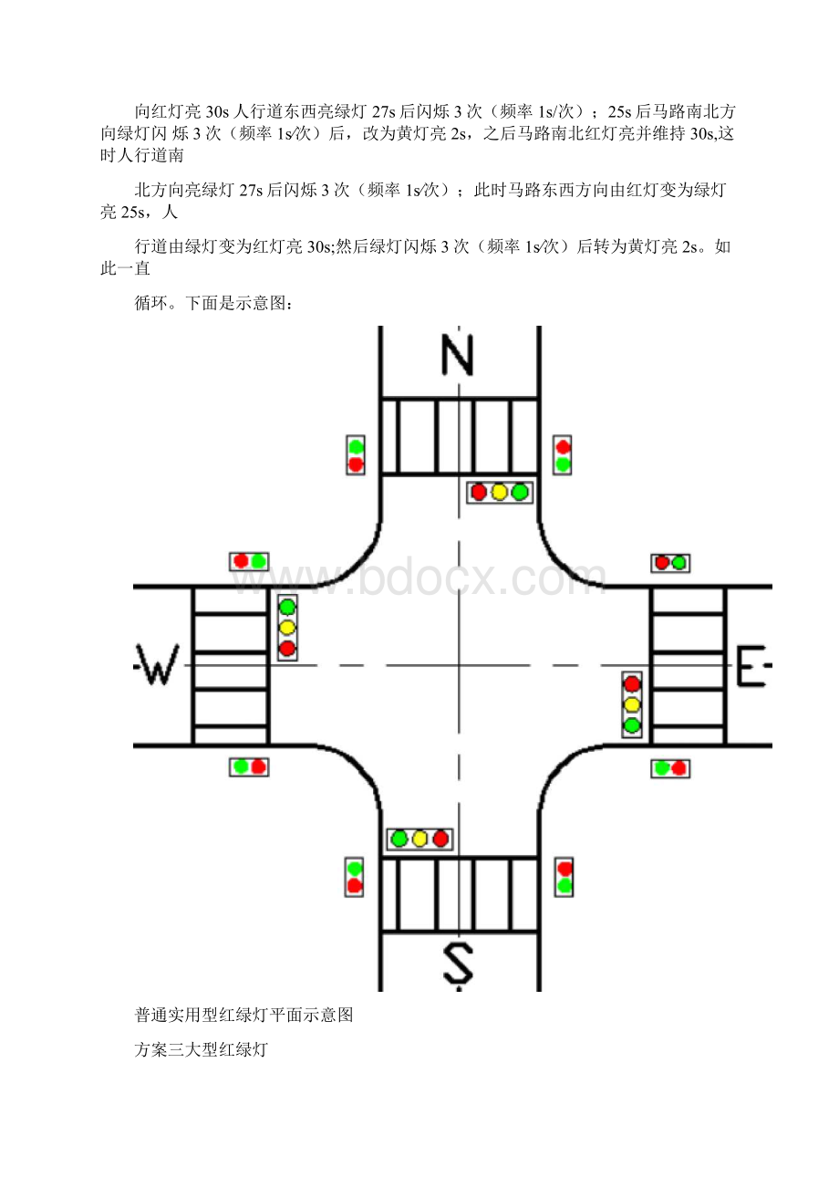 实验设计红绿灯PLC编程.docx_第3页