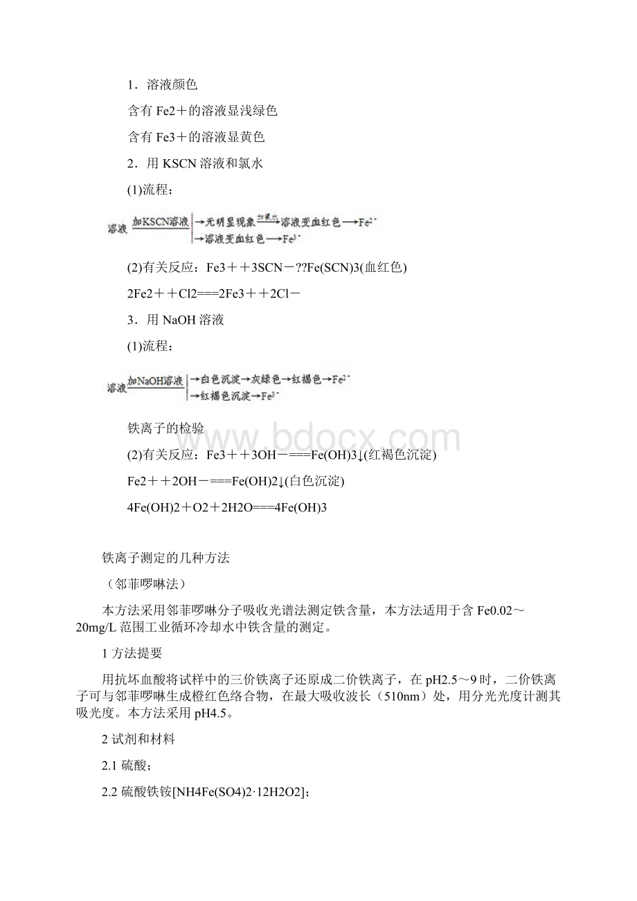 铁离子测定的几种方法Word下载.docx_第2页