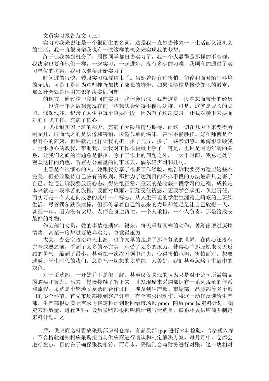 文员实习报告模板doc.docx_第3页