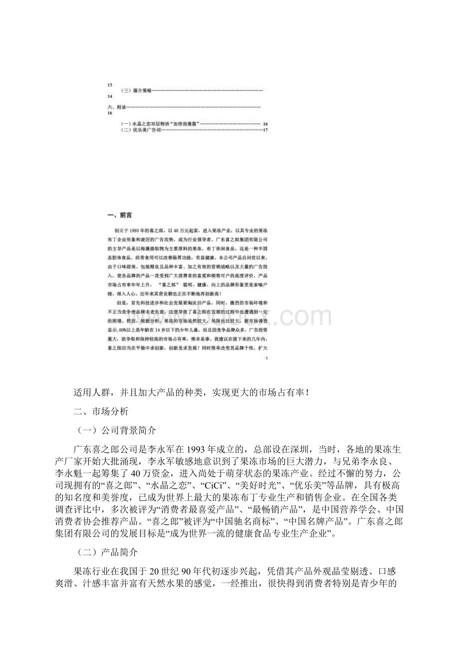 广告策划书喜之郎文档格式.docx_第3页