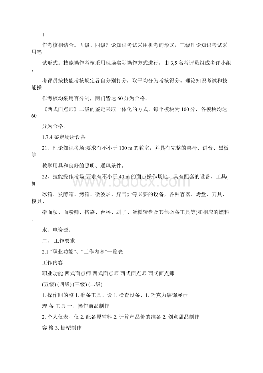 西式面点师职业标准.docx_第2页