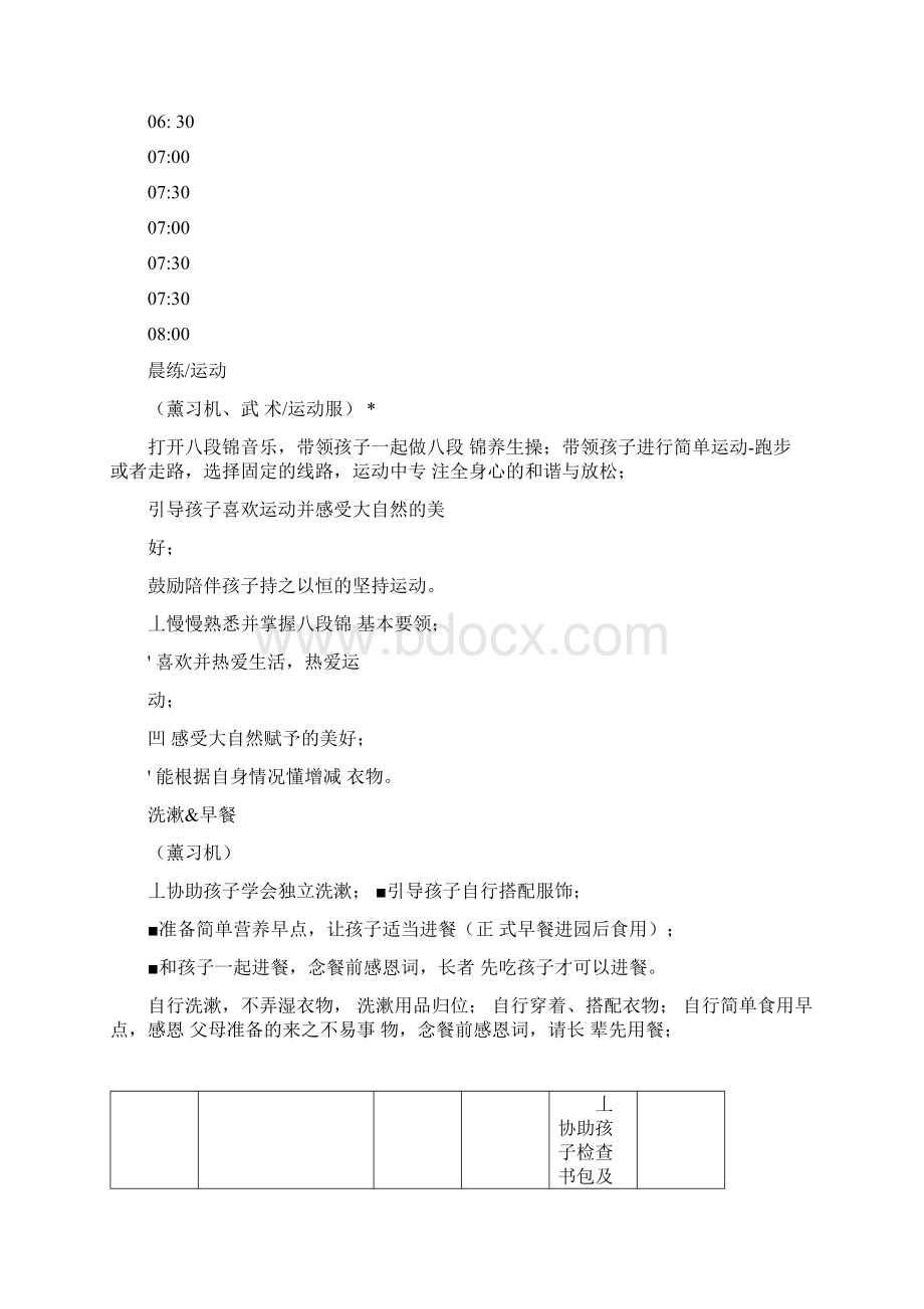 经典教育家庭教养指导表.docx_第2页