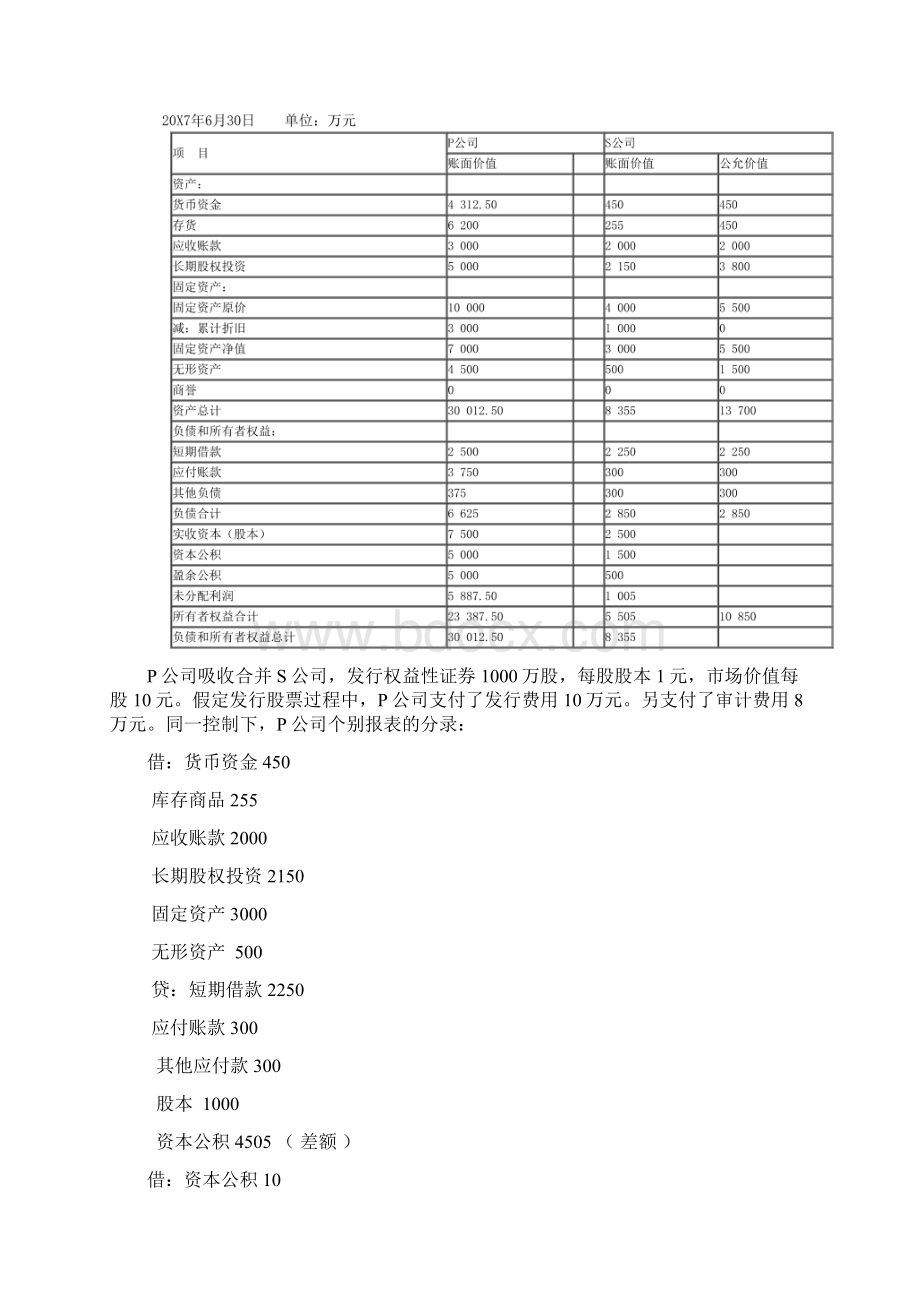 《企业合并及合并财务报表》课件案例.docx_第3页