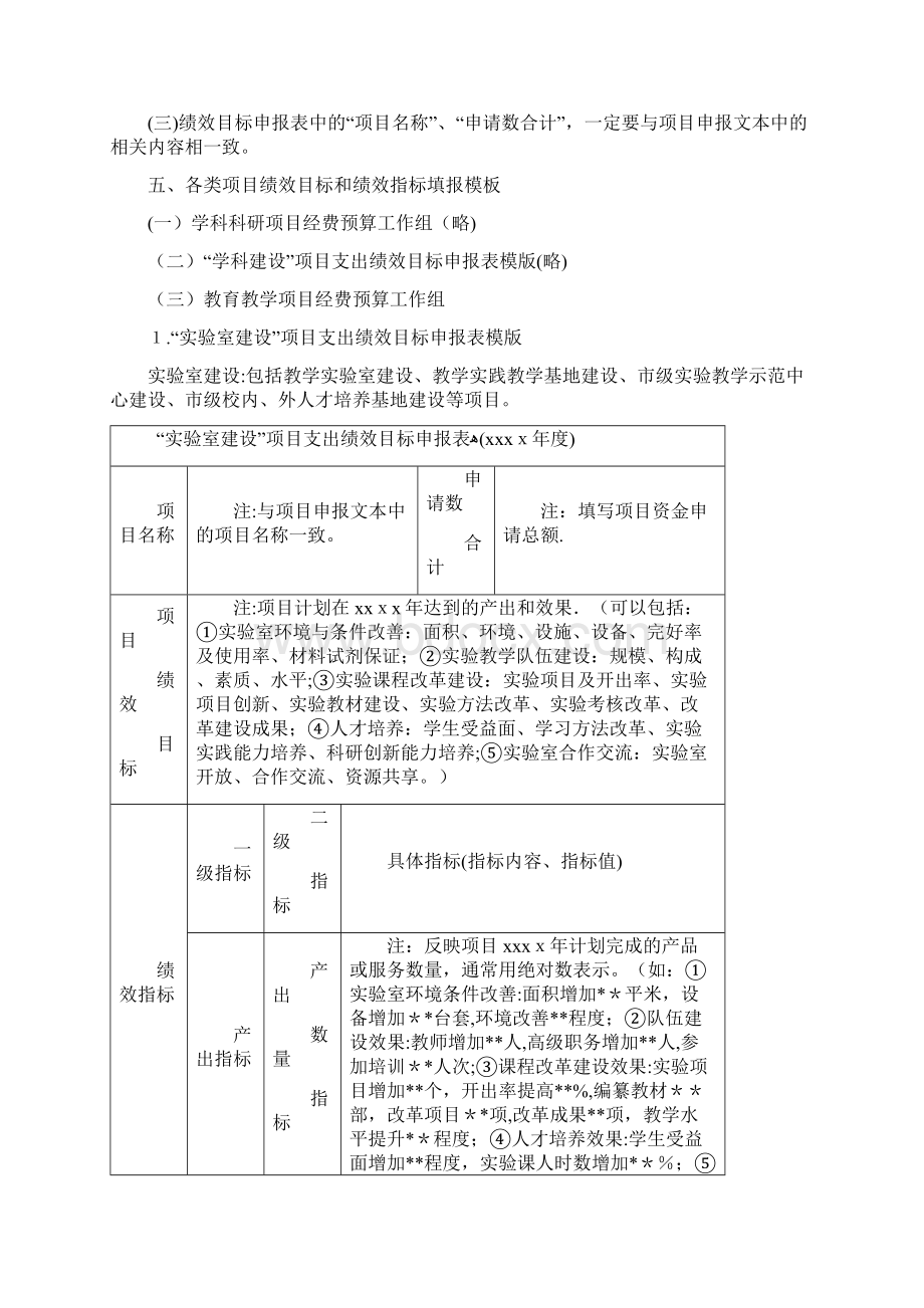 项目预算绩效目标填写指南试行可编辑范本.docx_第3页