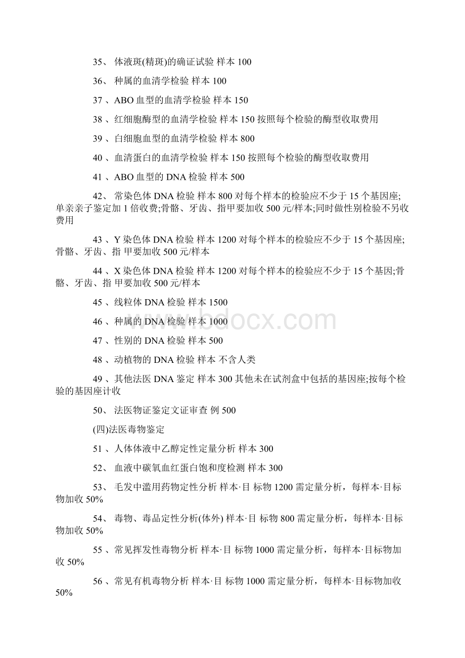 大连司法鉴定收费标准是怎样的.docx_第3页