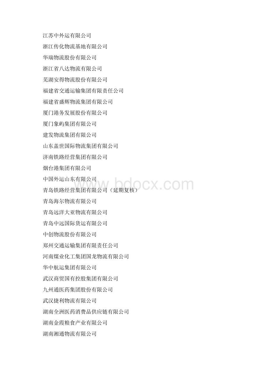 物流企业排行榜Word文档下载推荐.docx_第3页