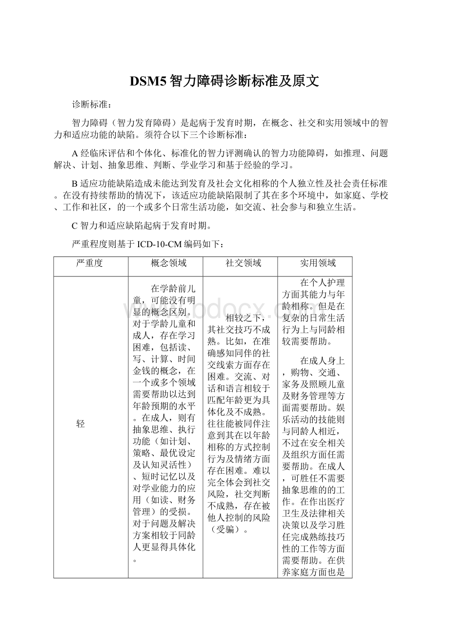 DSM5智力障碍诊断标准及原文.docx_第1页