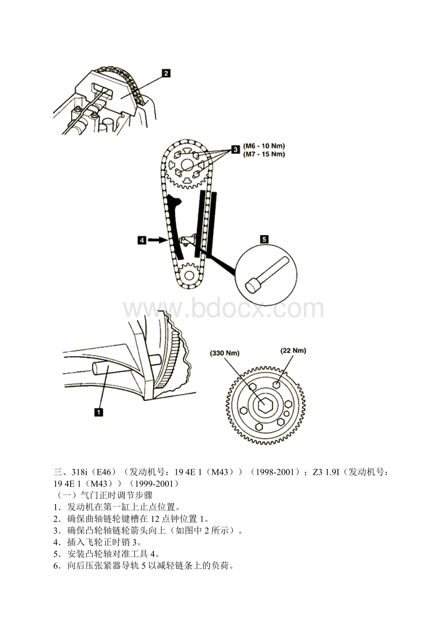 宝马全系列正时拆装方法.docx_第3页