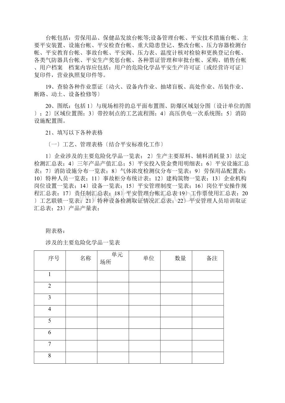 安全评价资料清单.docx_第3页