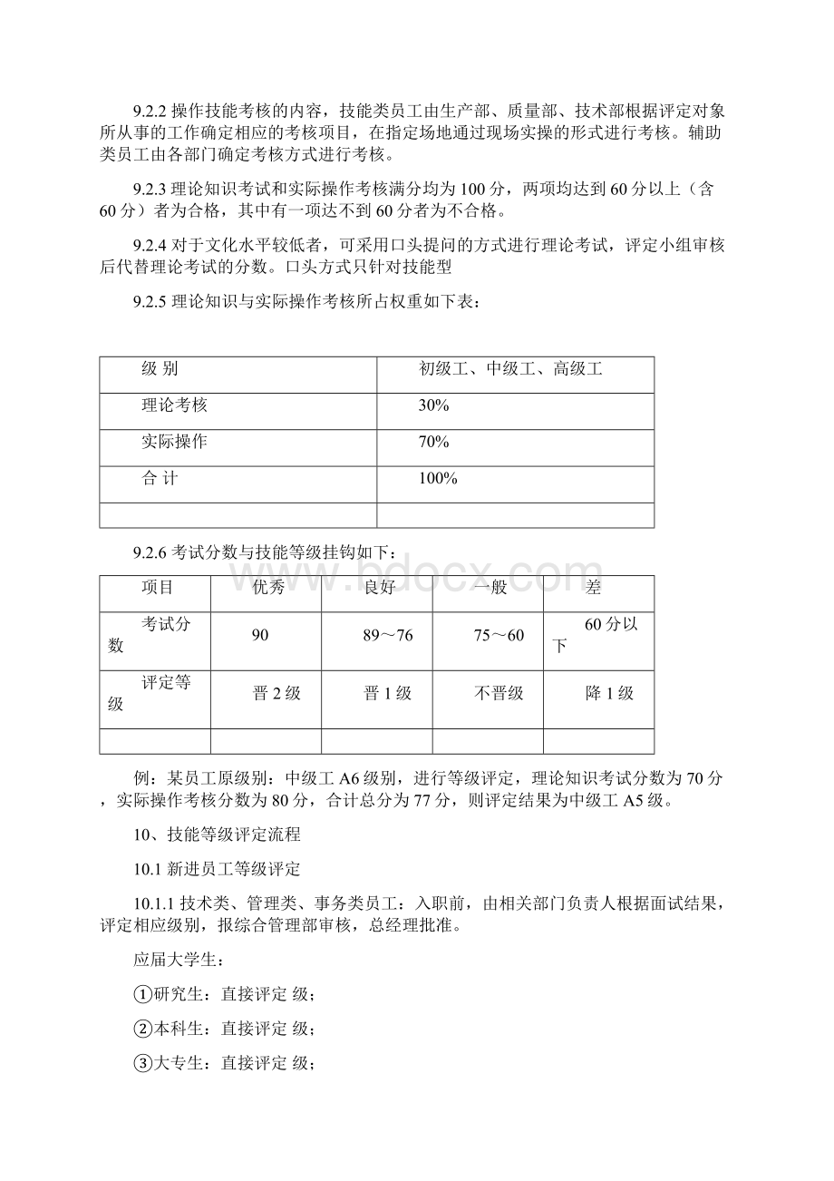 员工技能等级评定方案.docx_第3页