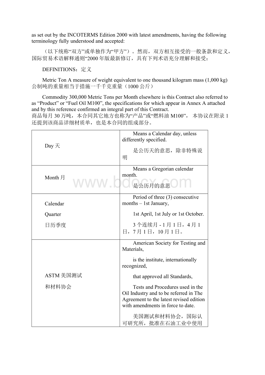 燃料油重油销售和采购合同中英对照.docx_第2页