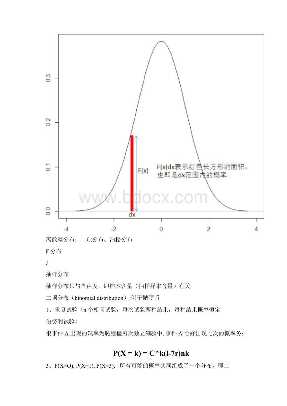 数学分布泊松分布二项分布正态分布均匀分布指数分布生存分析贝叶斯概率公式全概率公式Word格式文档下载.docx_第2页