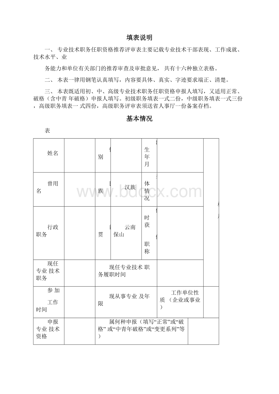 妇产科医生专业技术职务任职资格推荐评审表文档格式.docx_第2页