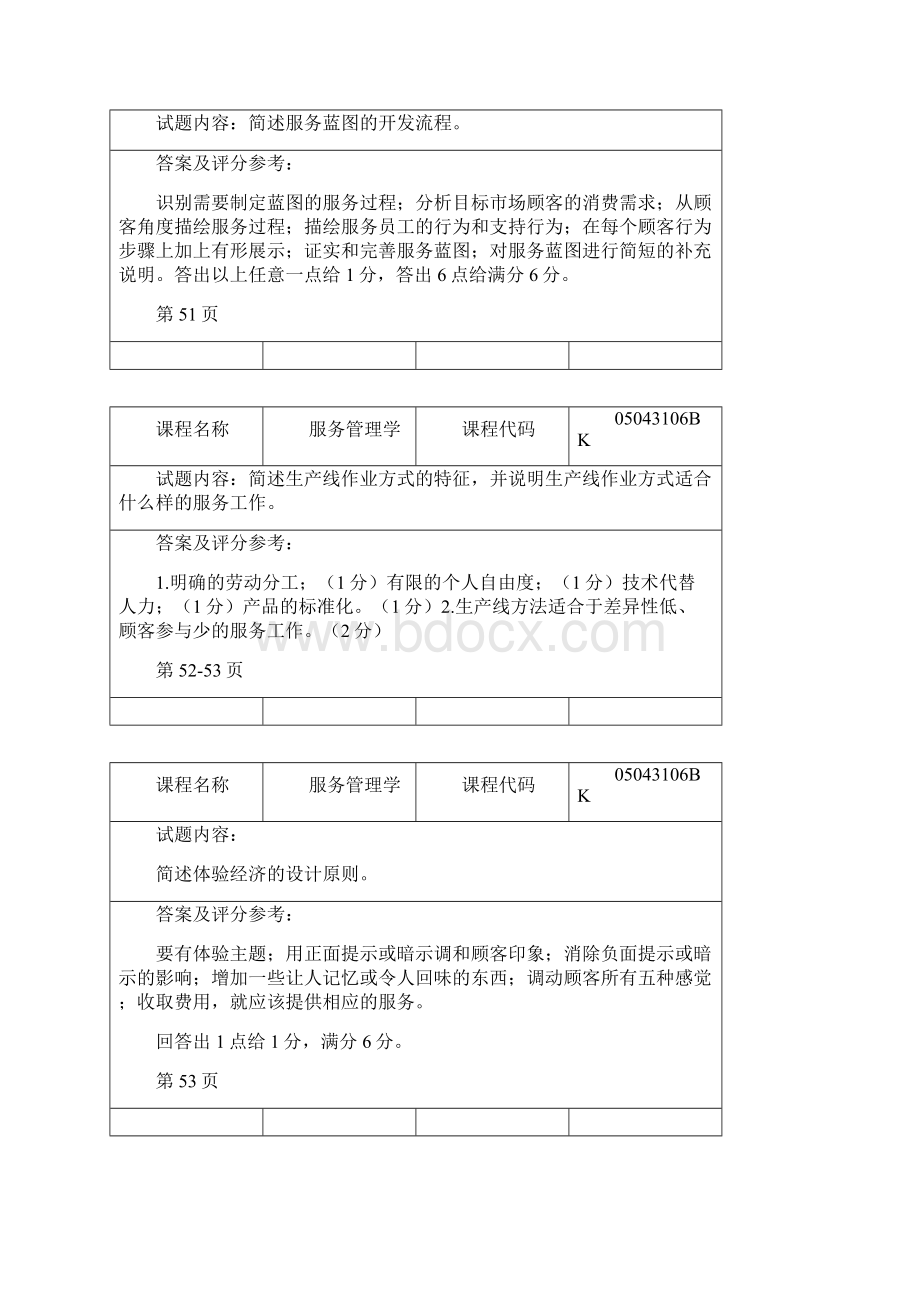 北工商服务管理学考试题卡简答题.docx_第3页