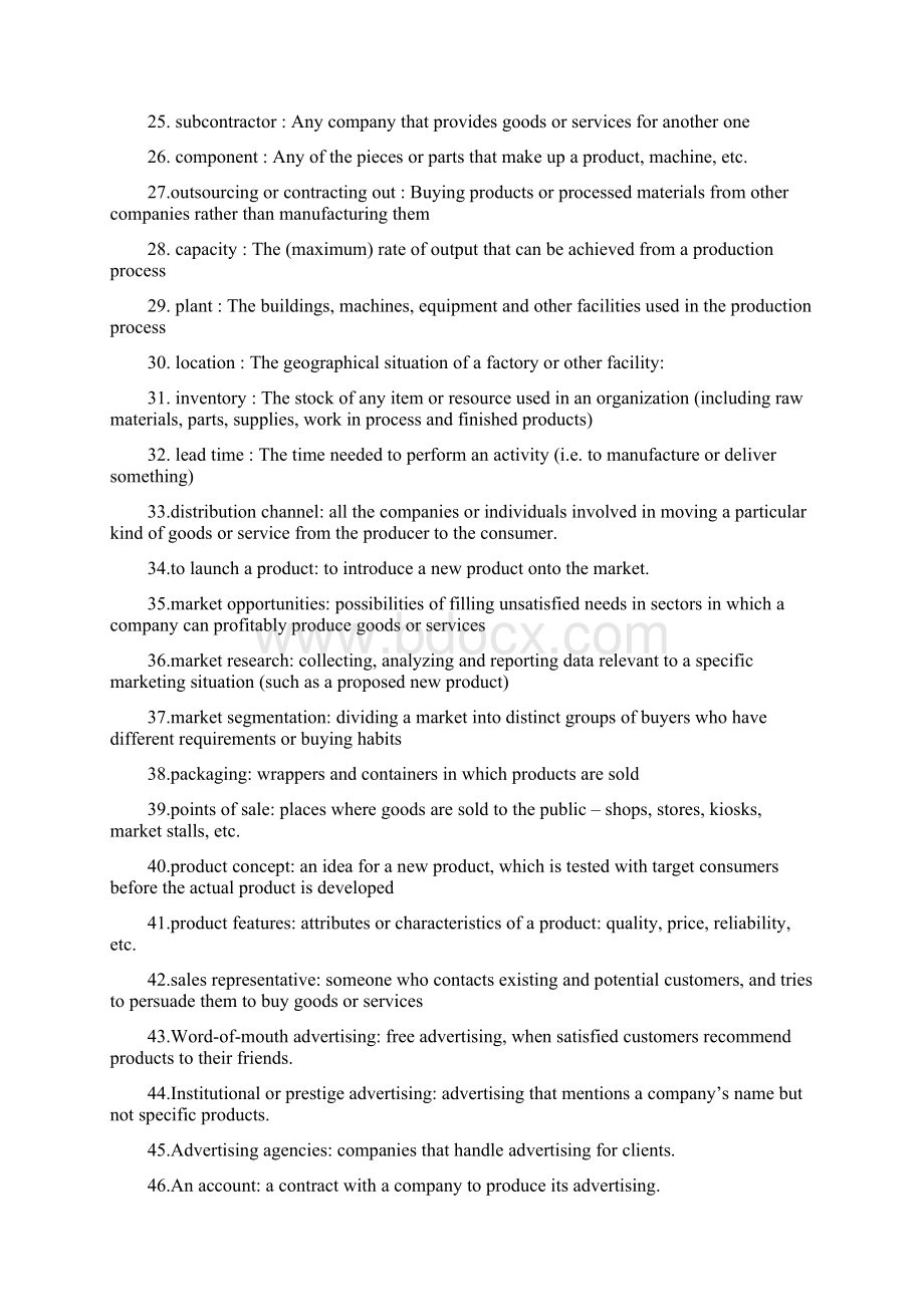 新剑桥商务英语高级单词总结Word格式.docx_第2页