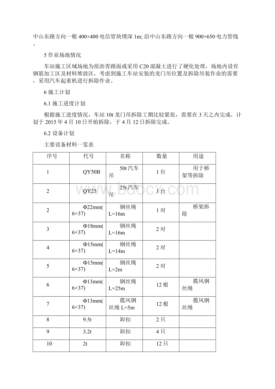 10t龙门吊拆除专项施工方案解析.docx_第2页