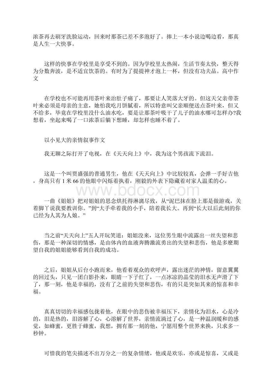 以小见大的亲情叙事作文文档格式.docx_第2页