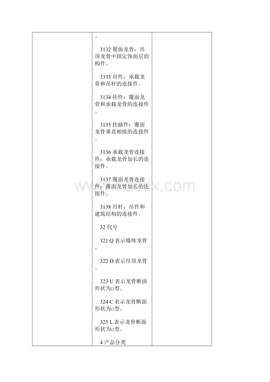 轻钢龙骨国家规范Word文档下载推荐.docx_第3页