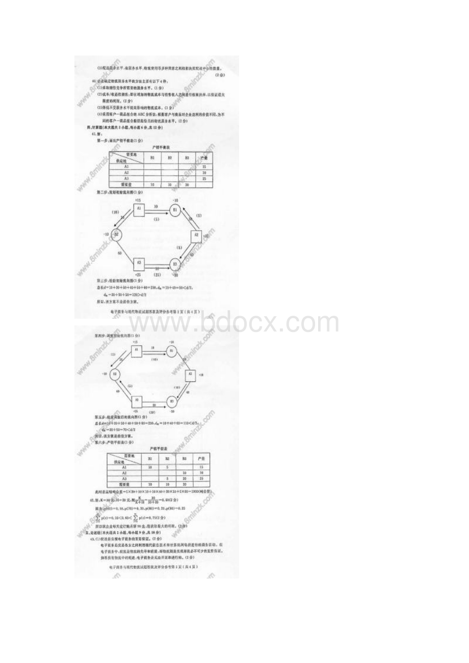 电子商务与现代物流历年试题答案.docx_第2页