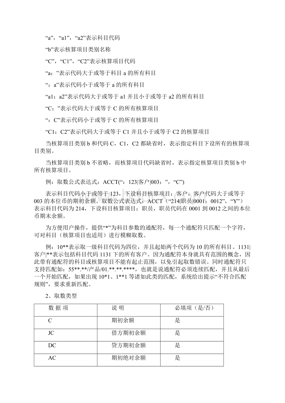 金蝶K报表取数公式详解Word格式文档下载.docx_第2页