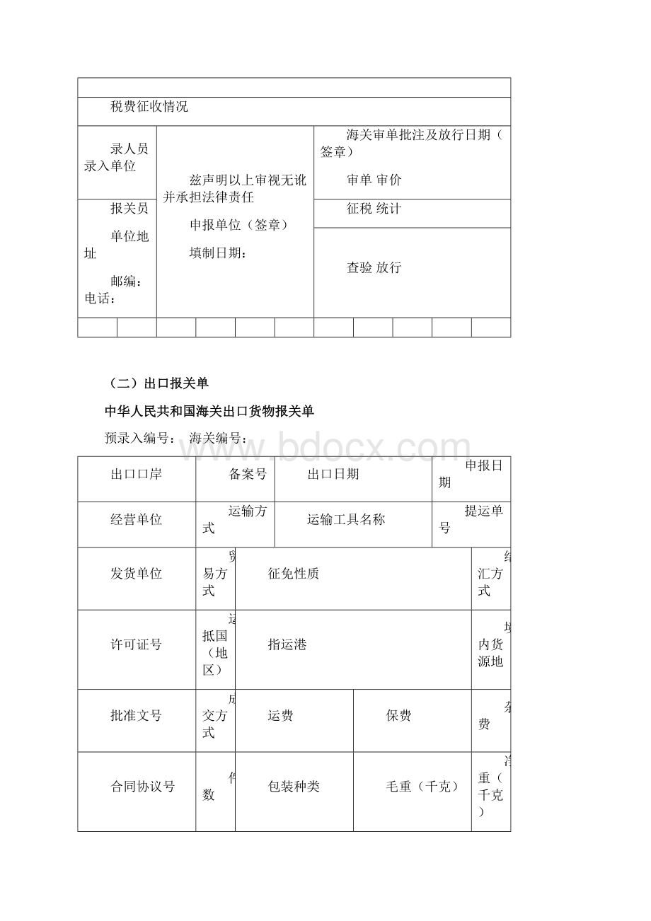 进出口货物报关单各栏目的填报说明文档格式.docx_第2页