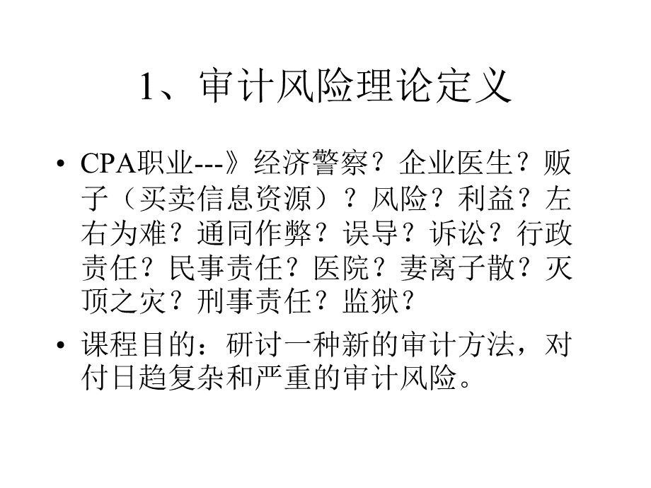 审计风险与风险基础（导向）审计(PPT61页).pptx_第3页