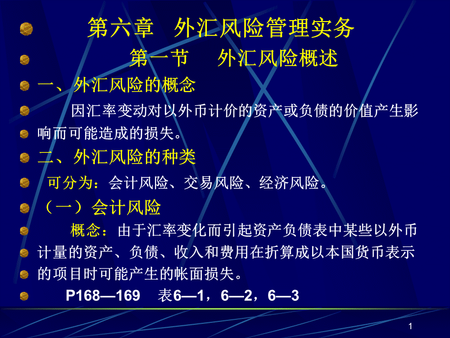 外汇风险管理.pptx_第1页