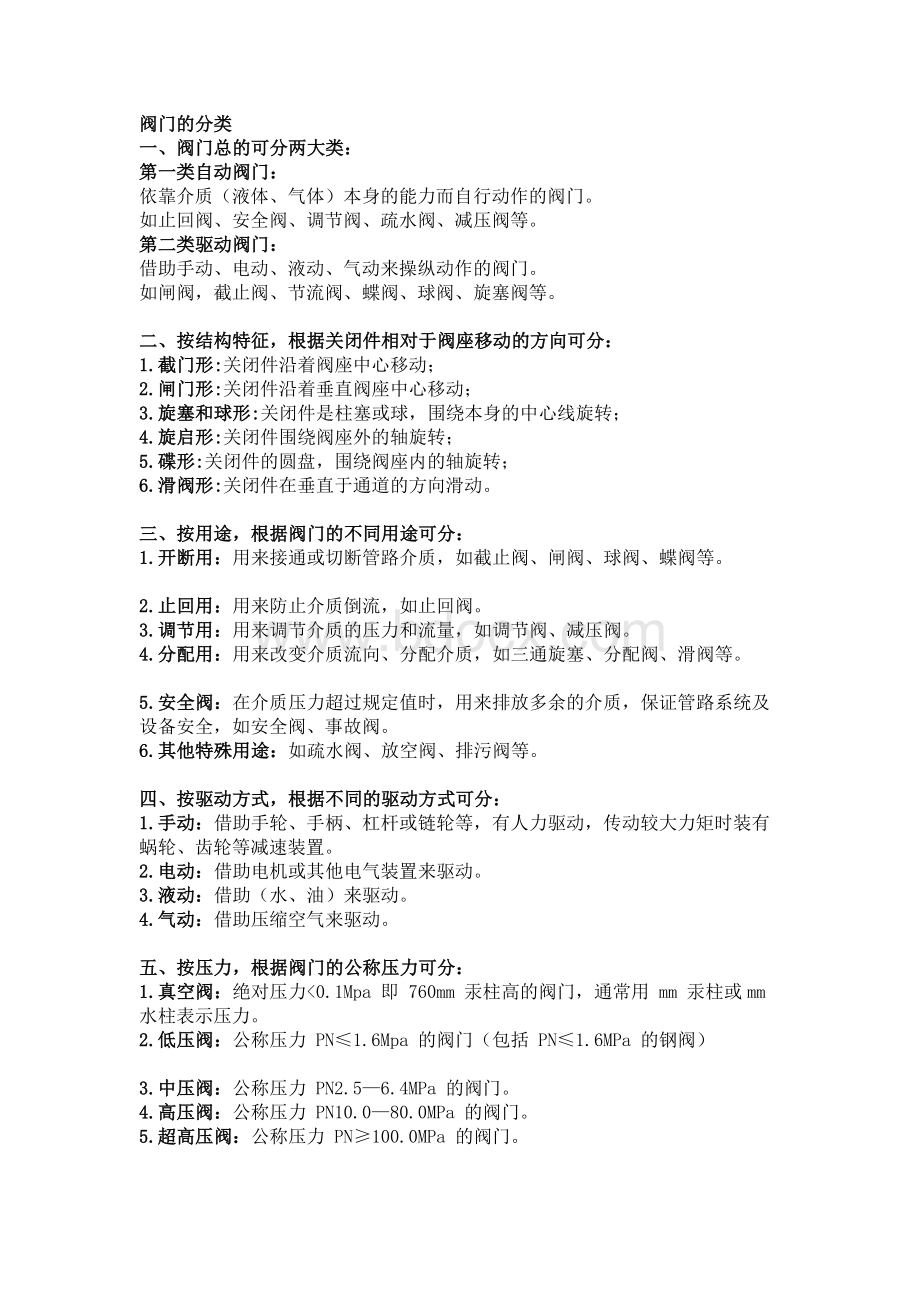 阀门选型全攻略.docx