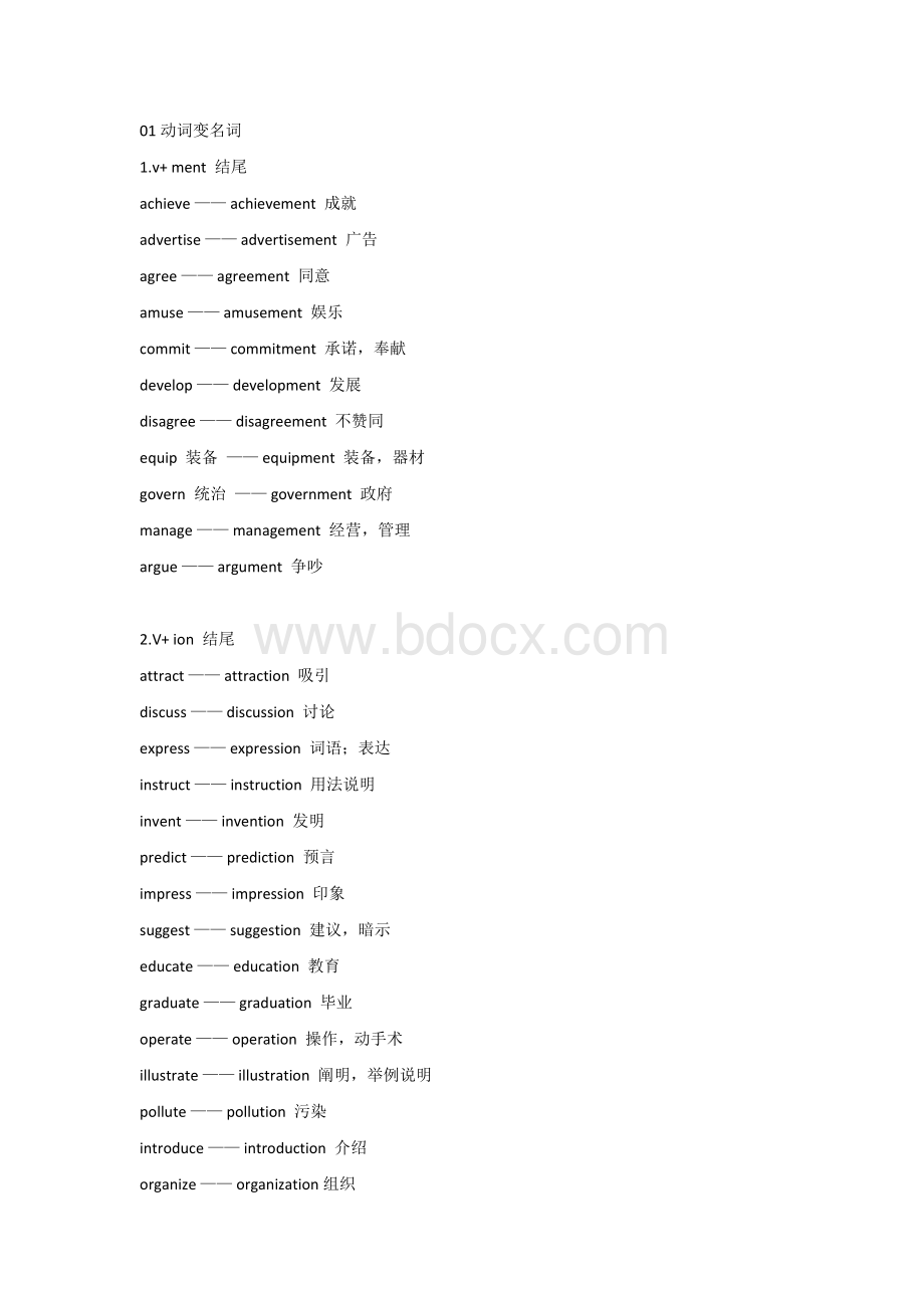 高中英语28组词性转换规律归纳.docx_第1页