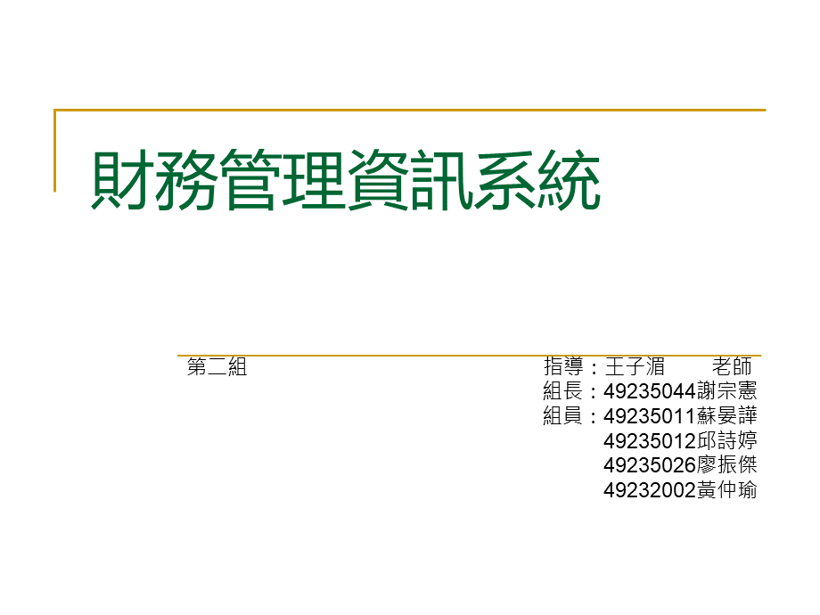 财务管理资讯系统.pptx