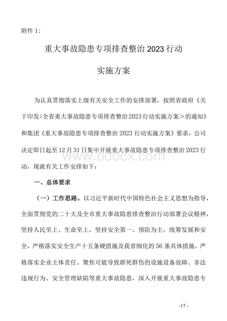 道路运输企业《重大事故隐患专项排查整治2023行动实施方案》.docx_第2页