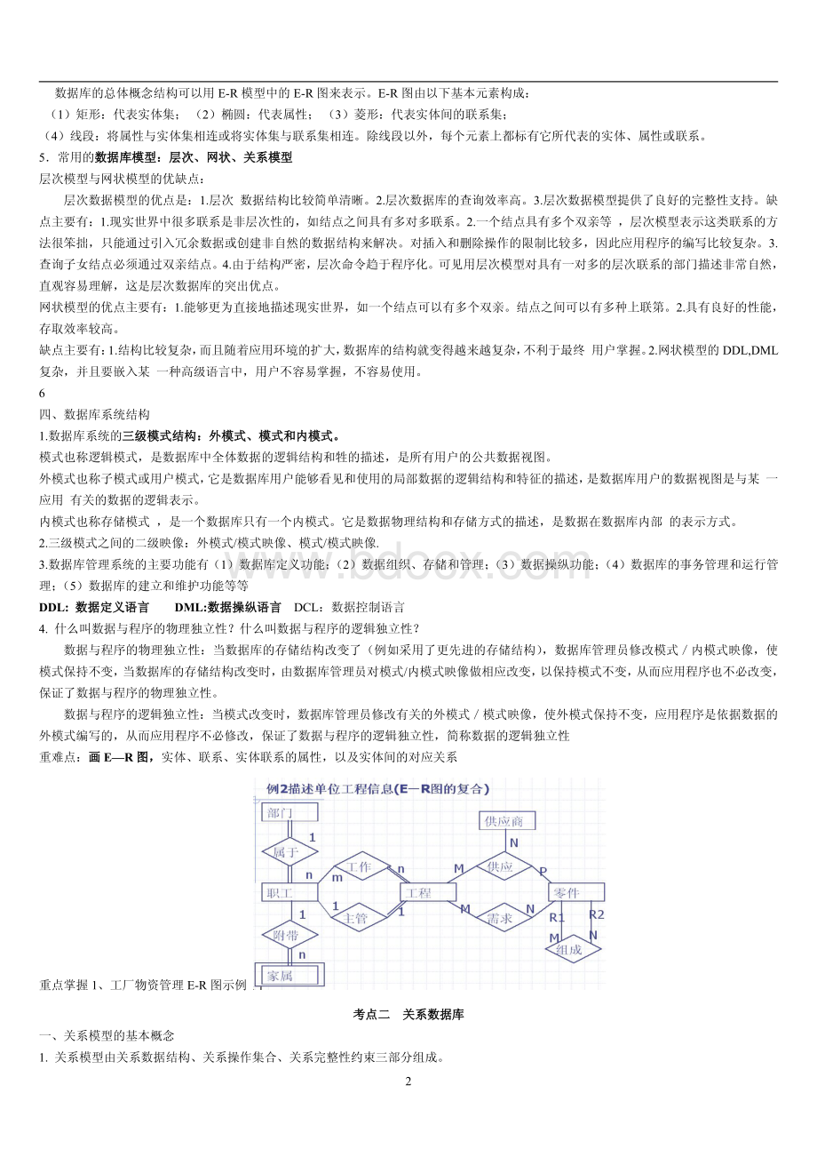 国家电网2.数据库考点汇总(共12页).pdf_第2页