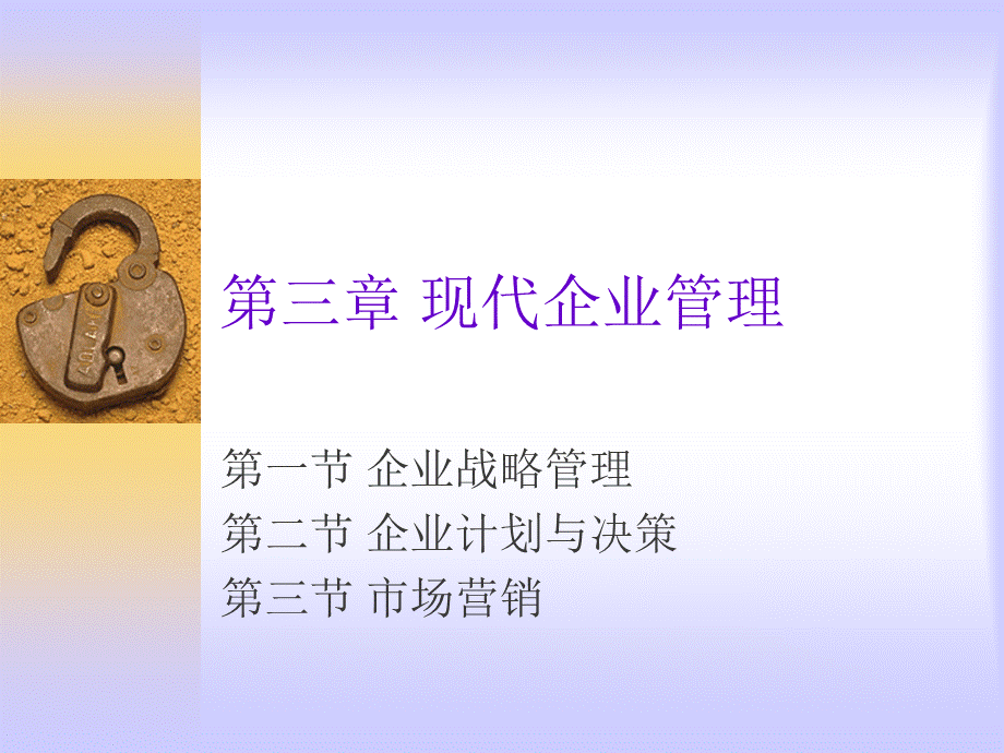 第三章 人力资源管理师现代企业管理.pptx