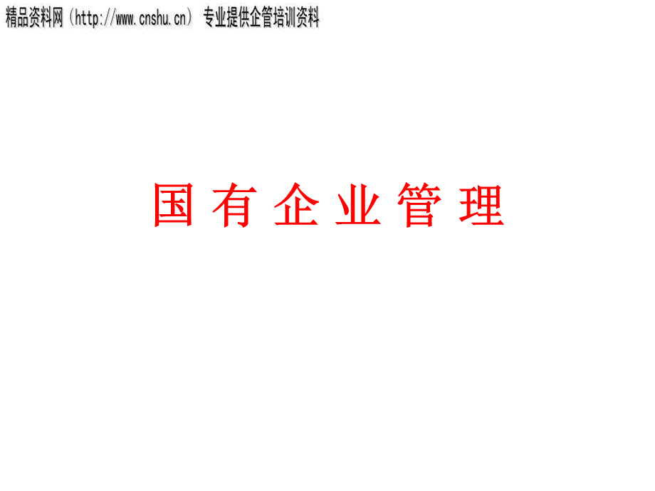 国有企业管理.pptx