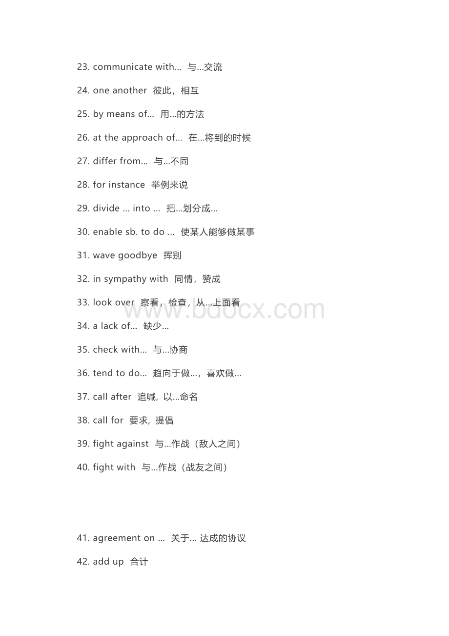 高中英语三年340个高频词组块.docx_第2页