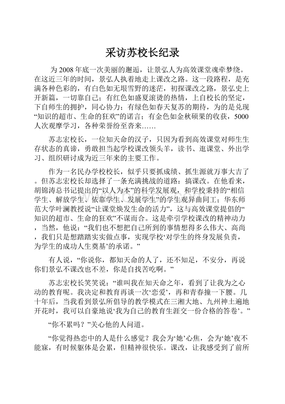 采访苏校长纪录文档格式.docx_第1页