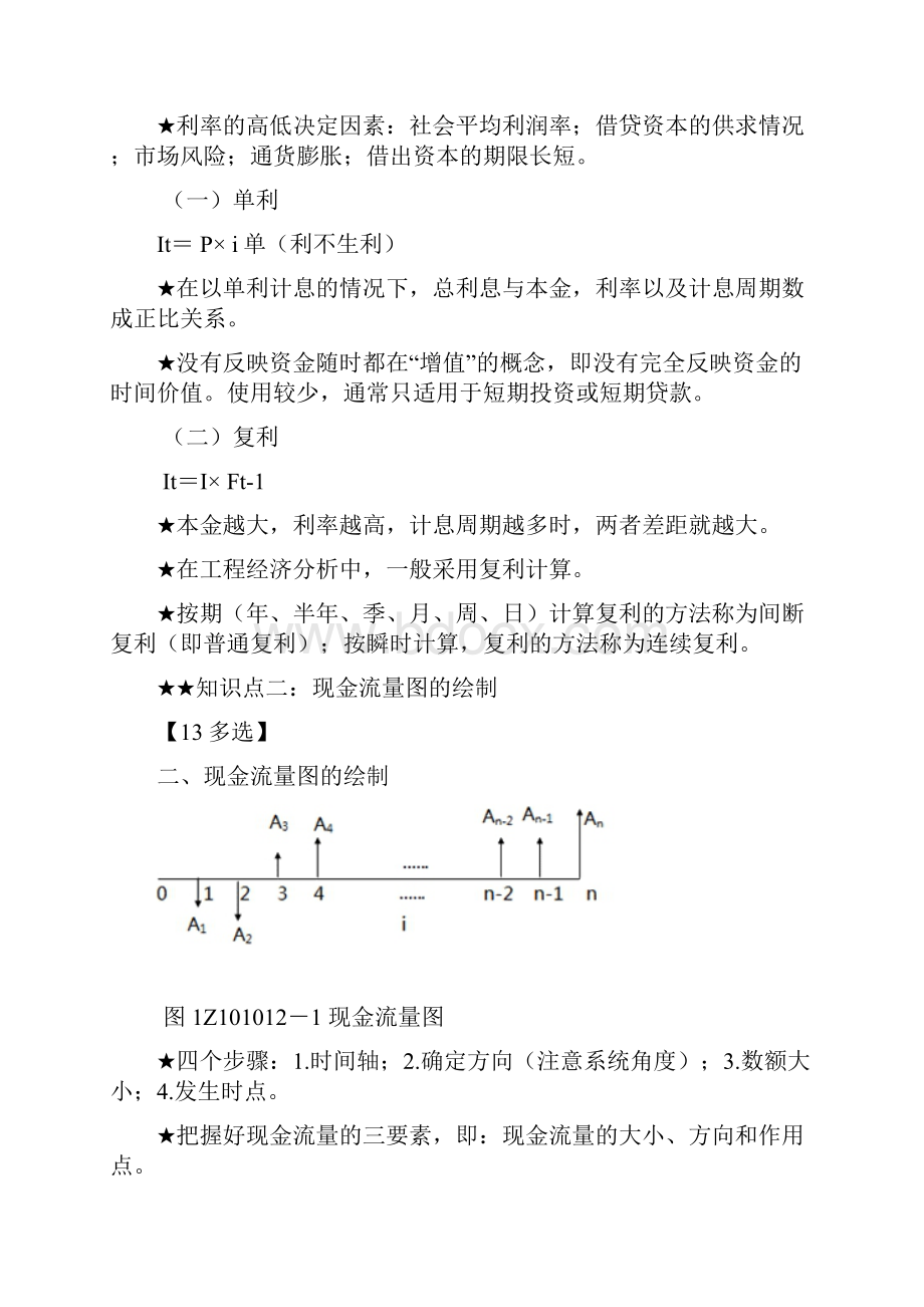 一级建造师《工程经济》第一轮笔记.docx_第2页