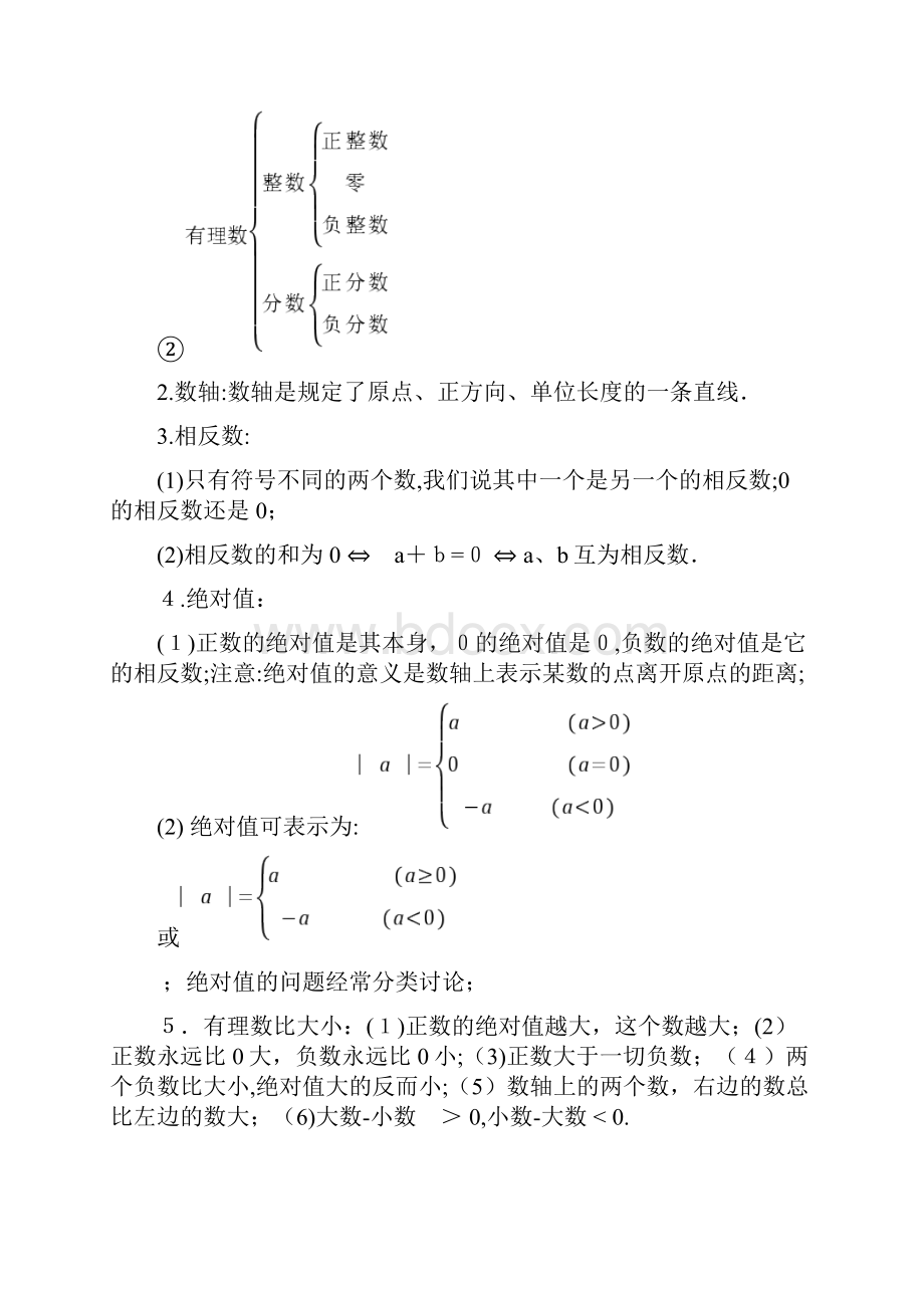初中数学知识点全总结打印版.docx_第2页