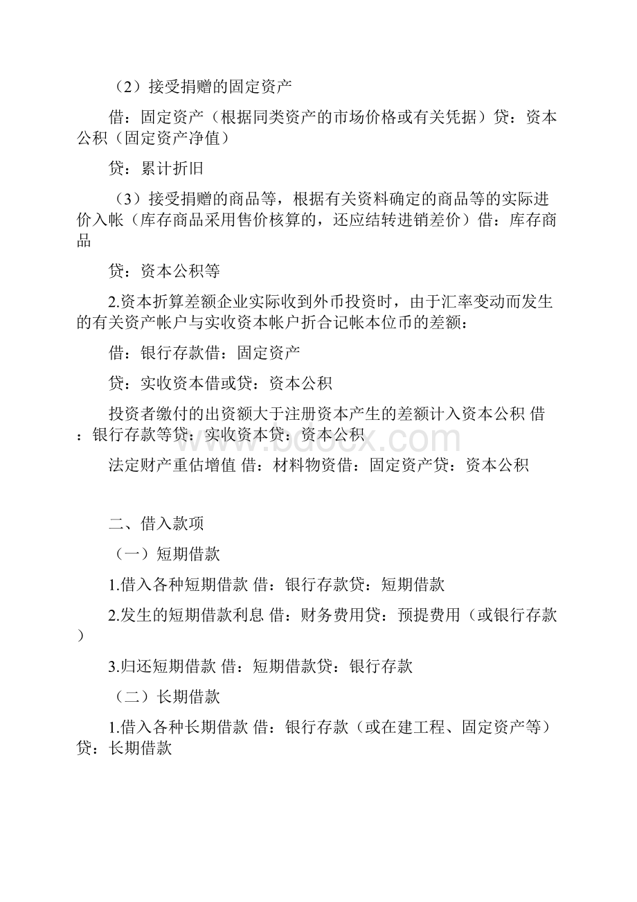 每个会计都应该知道的分录会计实务经验之谈Word文档下载推荐.docx_第2页