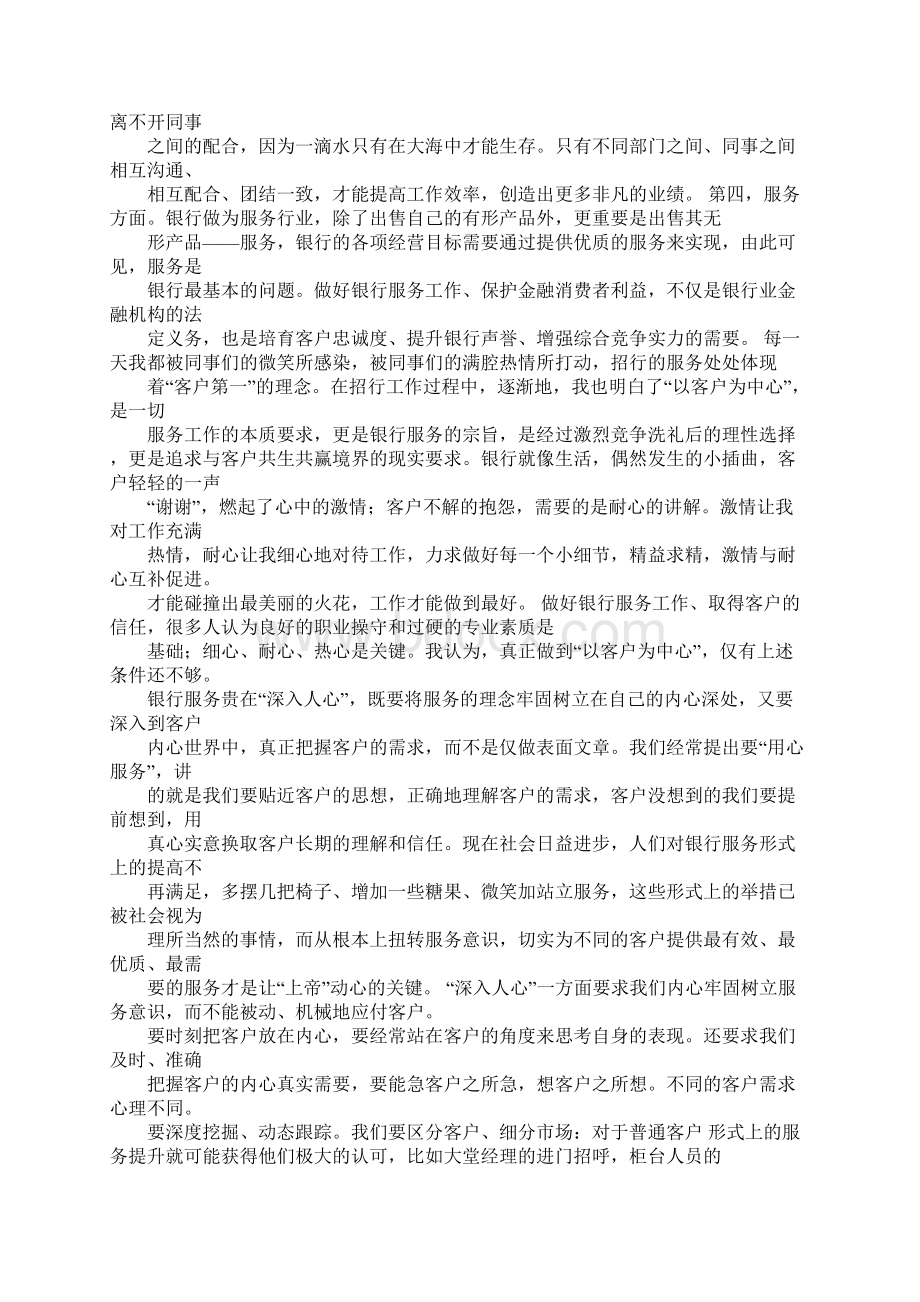 银行个人营销业绩总结.docx_第2页