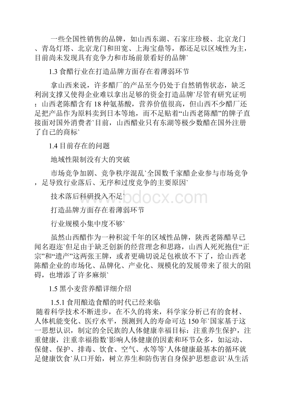 食醋行业电子商务平台建设运营项目商业计划书.docx_第2页