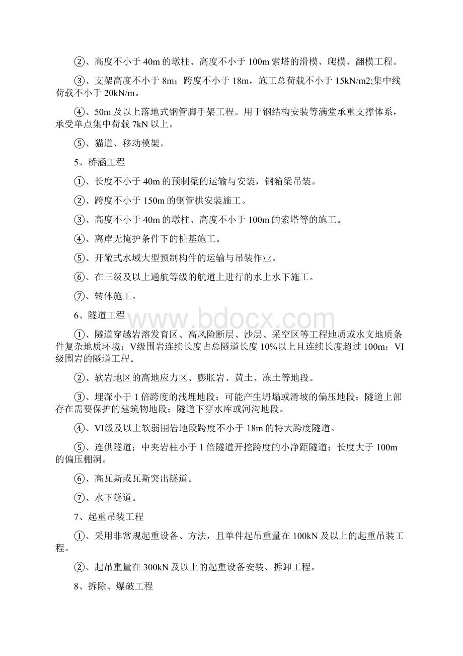 需要进行专家论证专项方案工程范围资料.docx_第3页