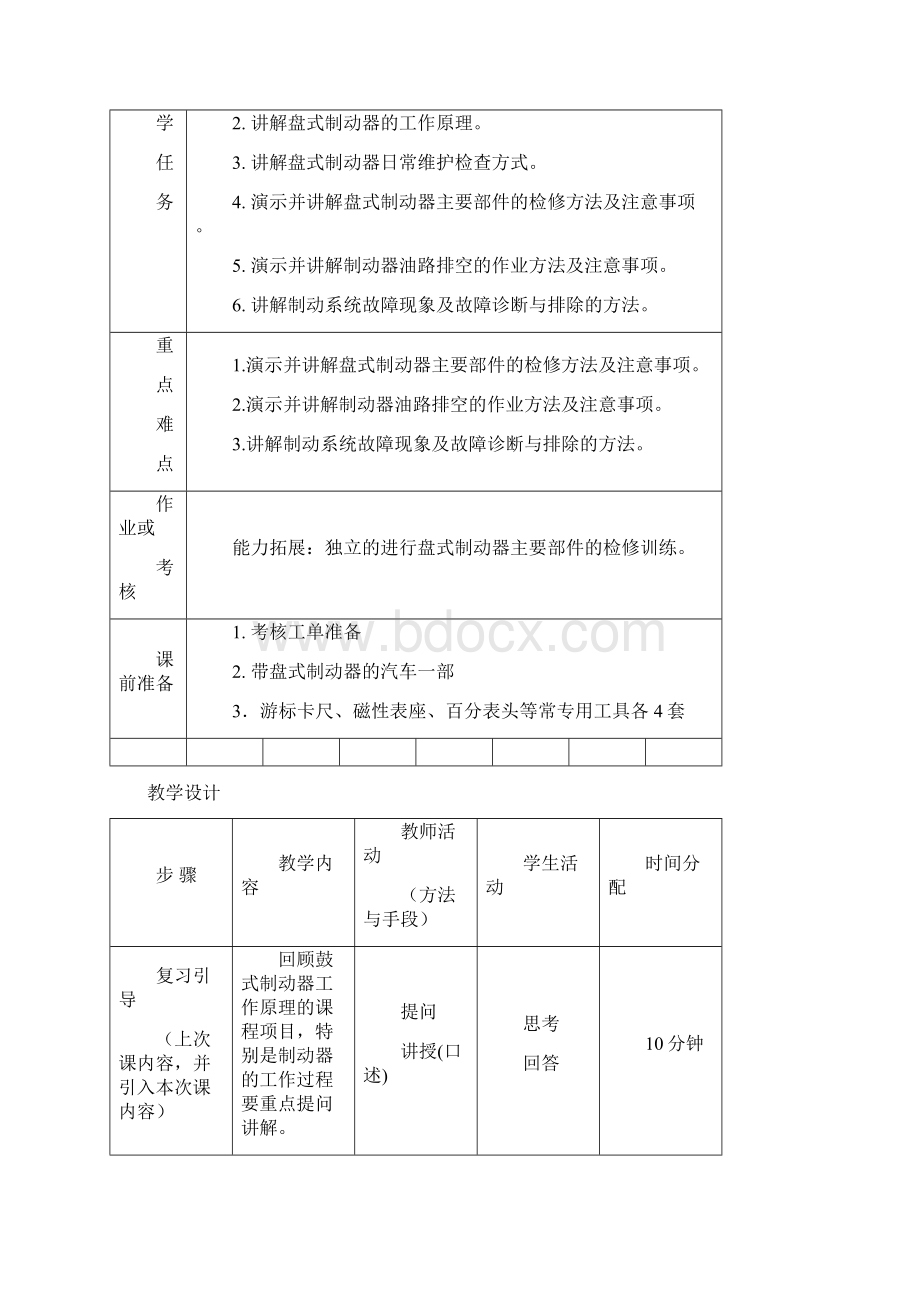 盘式制动器检修剖析Word格式文档下载.docx_第2页