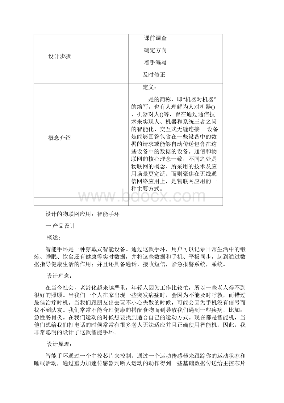 物联网导论设计智能手环文档格式.docx_第2页