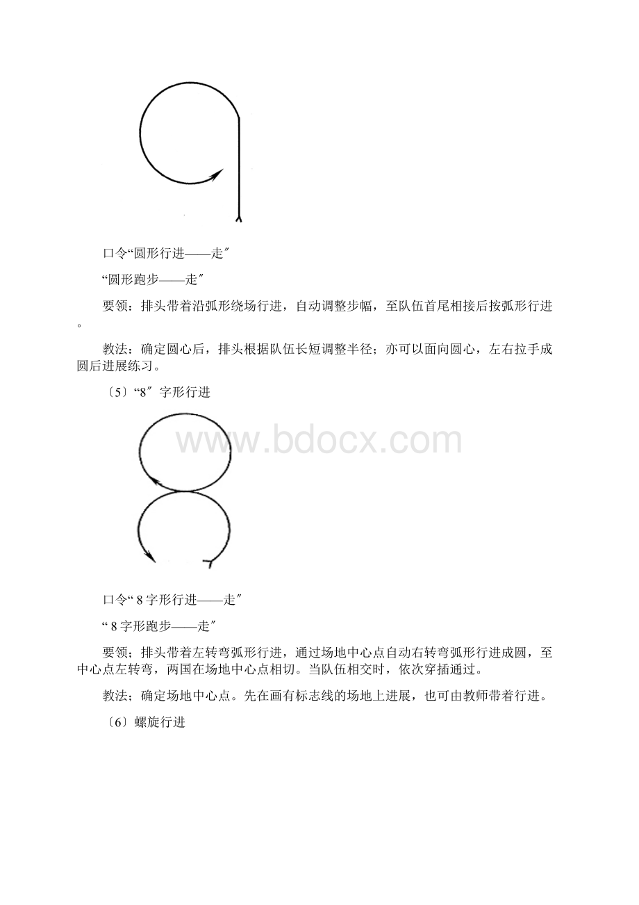 队列队形动作要领及图解说明.docx_第3页