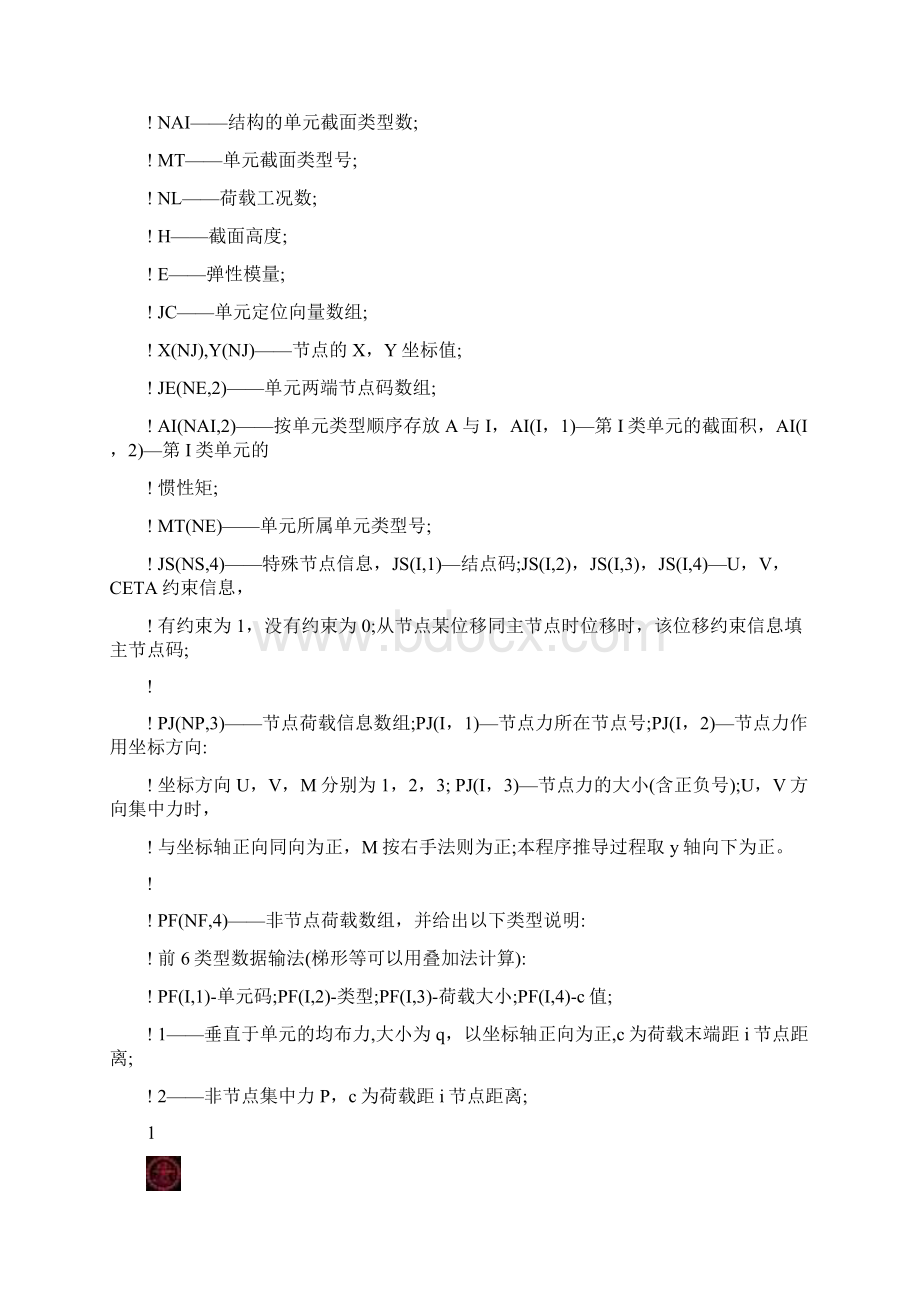 有限元计算结构力学fortran程序.docx_第2页