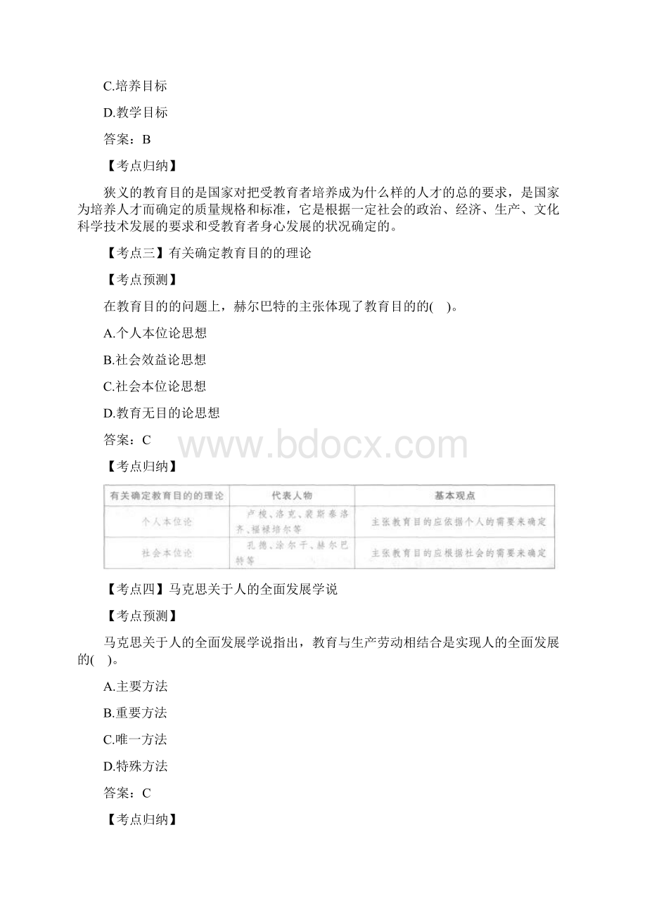 小学教师资格证考点一Word格式.docx_第3页