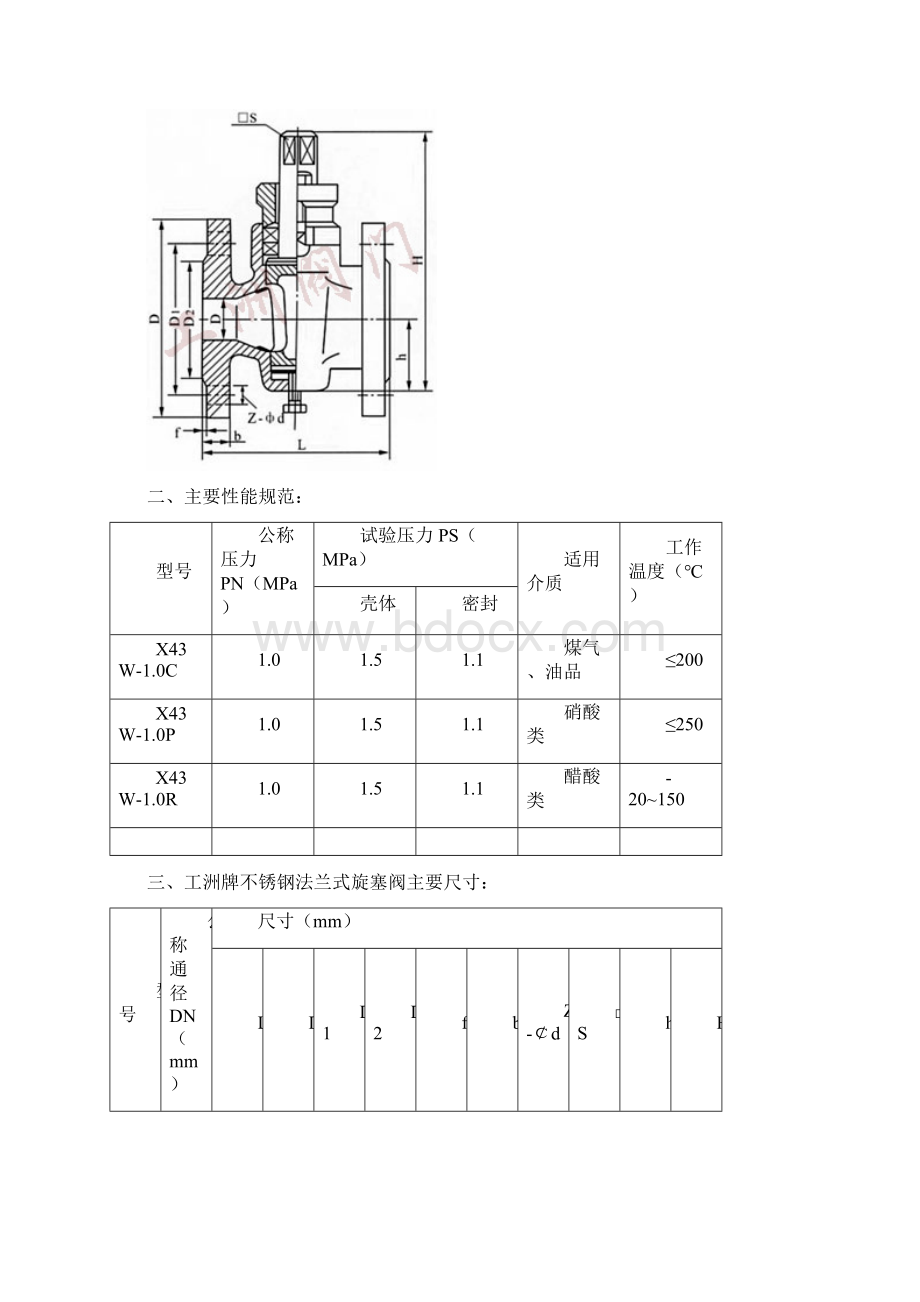 燃气旋塞阀Word文档格式.docx_第2页