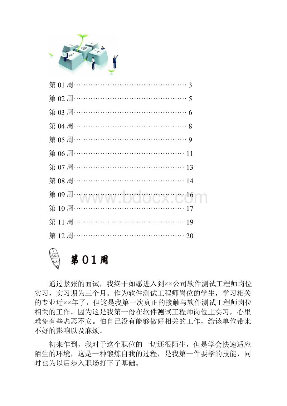 软件测试工程师岗位实习周记原创范文.docx_第2页